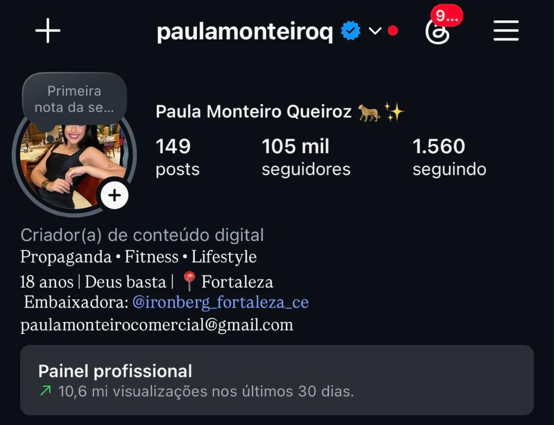 Perfil de Paula Monteiro